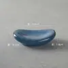 Descansador de palillos de cerámica estilo japonés, soporte para palillos cocido en horno, reposacucharas, soporte para palillos comercial público, cojín creativo para palillos para uso doméstico, montaje de mesa de restaurante