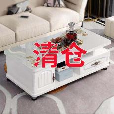 Mesa de centro TV armário combinação conjunto pequeno apartamento sala estar estilo europeu moderno simples vidro temperado mesa de centro preço especial
