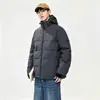 Chaqueta de algodón de invierno para hombre, estilo corto, engrosada, nuevo modelo 2026, diseñada para hombres de mediana edad y jóvenes, de alta gama, cálida, con cuello alto, elegante y moderna