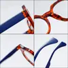 Nuevas gafas de lectura vintage de montura redonda pequeña para mujer, montura de carey, tendencia de moda transfronteriza europea y americana, gafas de lectura personalizadas