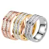 Anel de aço inoxidável aço titânio feminino não desbota atacado nicho senhoras de idade anel de casal estrelado par