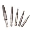 Ferramenta de remoção de parafuso com cabo hexagonal 5 peças extrator de fio quebrado dente deslizante extrator de parafuso com cabeça quebrada Elétrica