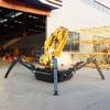 Guindaste Autopropelido Esteira 3 Toneladas Elétrico Diesel Aranha Guindaste Totalmente Hidráulico Espaço Estreito Esteira Aranha Guindaste