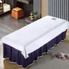 Sábana para cama de salón de belleza masaje especial cuerpo poliéster algodón sábana alfombrilla de belleza individual secado rápido sábana estampada toalla para acostarse boca abajo