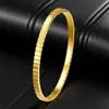 Pulsera de Acero Inoxidable Ins Europea y Americana 4mm Cuadrada Ovalada Elegante Simple No Descolorante Pulsera de Acero de Titanio Pulsera al por Mayor