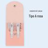 Nail Clippers set saco dobrável 4 peças nail tools set manicure nail clippers set nail clippers set impresso LOGO