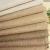 Saco bolsa tejida fotografía de alimentos color arpillera diy hecho a mano lino tela de yute tapete de té decoración fondo