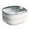 Utensilios especiales para hornos de microondas, vaporera para calentar panecillos y dumplings con tapa, caja de vapor para uso doméstico, caja de arroz con tapa, vaporera engrosada