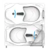 Cama de Dormir Cápsula Espacial Hotel Apartamento Dormitório Cama Cápsula de Dormir Cápsula Espacial Cápsula Cama de Casal para Uma Pessoa Cama