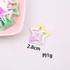 Presilha de Cabelo Estrela Dopamina Y2K Presilha de Cabelo Estrela de Cinco Pontas Fofa para Meninas Presilha de Cabelo Cor Doce Ins Presilha BB Presilha para Franja