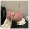 Bolso de axila de cuero genuino de lujo ligero estilo francés, bolso baguette con cadena para mujer, nuevo modelo de moda 2026, bolso versátil para el hombro y cruzado para el día a día
