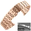 Correa de Acero Inoxidable para Reloj Omeg Omega Flying Strap Correa de Acero Correa Masculina Material 304 16mm19mm Correa Flying de Acero Inoxidable