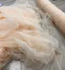 Ajustada à pele, amigável à pele, rosa nude, rosa pasta de feijão, anti-pilling, malha macia, tecido, véu de noiva, cortina, roupa