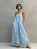 2026 Comercio Exterior Transfronterizo Europeo y Americano Amazon Moda de Verano Casual Vestido Largo sin Mangas Ropa para Mujer