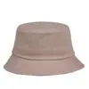 Sombrero de Pescador de Algodón Puro Bordado Personalizado Impresión de Logo Sombrilla Moda Sombrero Fabricante Al por Mayor en Stock Procesamiento Sombrero de Pescador
