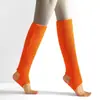 Nuevos Calcetines de Punto Versátiles para Otoño e Invierno, Rodilleras Largas Cálidas, Cubrepiernas de Baile a la Moda, Calentadores de Piernas y Pies para Mujer