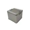 En Stock Al Por Mayor 120 Cajas Redondas de Lata a Presión, Cajas de Lata Universales de Color Sólido para Empaque de Alimentos y Té, Cajas de Almacenamiento