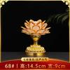 Lâmpada de lótus colorida Bodhisattva Plug-in Buddha Lights Home Buddha Lights New led Lotus Lights Buddha Hall Lights