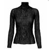 Camiseta Segunda Pele Linha Principal Miyake Moda Japonesa Sexy Leve Transparente Grande Elástica Top Interno Camisa Pequena Segunda Pele Manga Longa