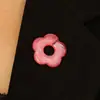 Broche de Flor Hueca para Gafas, Pin de Flor Pequeña Simple para Traje, Soporte de Gafas de Doble Propósito, Accesorio Versátil Antiperdida para Mujer