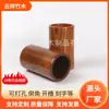 Producción de Portalápices Redondo de Madera, Portapalillos Doméstico Redondo de Madera a Prueba de Moho, Portapalillos, Caja de Almacenamiento de Adorno de Oficina con Logotipo Personalizable