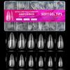 Popular Arte de Uñas Transfronterizo Puntas de Uñas Uñas Postizas Puntas de Uñas Extensión Pegamento Molde de Uñas Paquete de Recarga Indoloro Sin Marcas