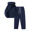 Conjunto de Sudadera con Capucha Casual de Solapa y Media Cremallera para Mujer, Pantalones Deportivos Rectos, Primavera y Otoño Transfronterizos, Estilo Europeo y Americano