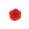 Nuevo Hot Selling Estilo Coreano Hecho a Mano Flor Camelia Satén Borde Quemado Accesorios para el Cabello Ropa Zapatos Sombrero Bolso Material