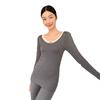 Traje de Lana de Oveja Hanshe Ligero y Cálido para Mujer, Moldeador Corporal, Microplástico, Levanta Glúteos y Recoge Vientre, Alta Elasticidad, Sin Marcas, Amigable con la Piel, Traje Cálido