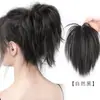 Pinza para el pelo de nido de pollo, Peinado de moño esponjoso, Cola de caballo de chica popular, Pinza para el pelo de plumas de pollo, Peinado de cascada con corona alta