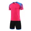 Traje de Uniforme de Fútbol de Manga Corta Personalizado para Adultos y Niños, Ropa Deportiva del Mismo Estilo, Uniforme de Competición, Uniforme de Entrenamiento, Camiseta en Stock Listo Grupo