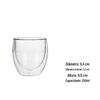 Copo de chá perfumado criativo de vidro transparente de camada dupla para casa, resistente ao calor, isolamento térmico, copo de água, copo para bebidas frias, leite, suco, café