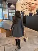 Vestido para Niñas 2026 Otoño/Invierno Nuevo Estilo Coreano Sencillo Vestido Princesa Versátil para Niñas Vestido Chaleco Acolchado