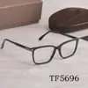 Nuevo marco de gafas Ford Marco de gafas ópticas de placa Ford TF5696 gafas anti-luz azul en vivo entrega transfronteriza