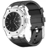 Viento claro adecuado para el modelo de reloj de bolsillo AP co-branded Swatch Royal Pop, caja transparente + correa de silicona