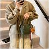 Bolsa Shell Elegante Simples Bolsa Crossbody Bolsa de Ombro 2024 Nova Bolsa Estilo Estrangeiro Outono e Inverno Ins Textura Moda