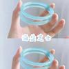 Queijo de sal marinho vidro imitação de Jade Sino Jingdang pulseira pulseira de tira fina Qingti Acessórios Hanfu para meninas amigas pulseira fina