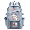 Mochila de mercancía del anime Magical Girl Madoka Magica Kuubi, con Madoka Kaname y Akemi Homura, una mochila escolar estilo 2D para niñas