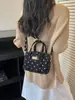 Bolsa de Bolos de Lunares Estilo Coreano para Mujer, Nuevo Modelo 2026, Diseño Único, Bolso de Hombro Cruzado Individual, Bolso Cuadrado Pequeño en Forma de Almohada