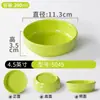Tazón Pequeño de Melamina Vajilla Imitación Porcelana Olla Caliente Huevo al Vapor Verdura al Vapor Tazón Plano para Ensalada Fondo Plano Plástico Tazón Pequeño