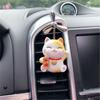 Aromaterapia para Saída de Ar Condicionado de Carro Desenho Animado Doraemon Joia Giratória para Carro Perfume para Carro Suprimentos Criativos para Interior
