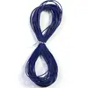 Corda redonda de couro genuíno camada superior de couro corda redonda corda chata cor natural diy artesanato em couro feito à mão materiais acessórios para pulseira joias