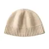 Gorro de Cachemir para Mujer Otoño e Invierno Protección para Orejas Sombrero de Pescador Tejido a Mano con Aguja Sombrero Cuenco Sombrero Grueso de Lana Sombrero para el Frío al Aire Libre