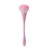 Fabricante Original Xiaomanyao Pincel para Pó de Nail Art Estilo Japonês, Cor Aurora Iridescente Pincel de Maquiagem para Blush em Pó com Cabo Longo e Cerdas Macias