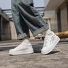 Zapatillas Deportivas Casuales Planas Versátiles Simples con Bordado de Flor de Ciruelo para Mujer de Cuatro Estaciones para Exteriores Suela Gruesa Aumentada Talla Europea