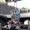 Pingente de carro criativo de morcego e gato preto, ornamento para pendurar no interior do carro, decoração pendente decorativa para o interior do carro
