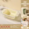 Cesta de Drenaje Retráctil Lavabo para Verduras Lavabo para Verduras Cesta de Almacenamiento de Plástico para Frutas y Verduras Rejilla de Drenaje Organizador para Fregadero de Cocina