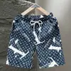 Nuevos Shorts de Verano para Hombre, de Seda Helada de Secado Rápido, Marca de Tendencia Estampados, Shorts Casuales Holgados para Playa, Shorts de Longitud Media para Usar al Aire Libre