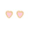 Pendientes de gota de corazón simples de estilo mismo estilo con red de viento frío rojo, nuevos accesorios transfronterizos, pendientes retro franceses