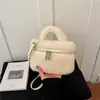 Moda Versátil de Otoño 2026 Transfronteriza Bolso de Mano Peluche Casual Gran Capacidad Bolso de Hombro Cruzado
